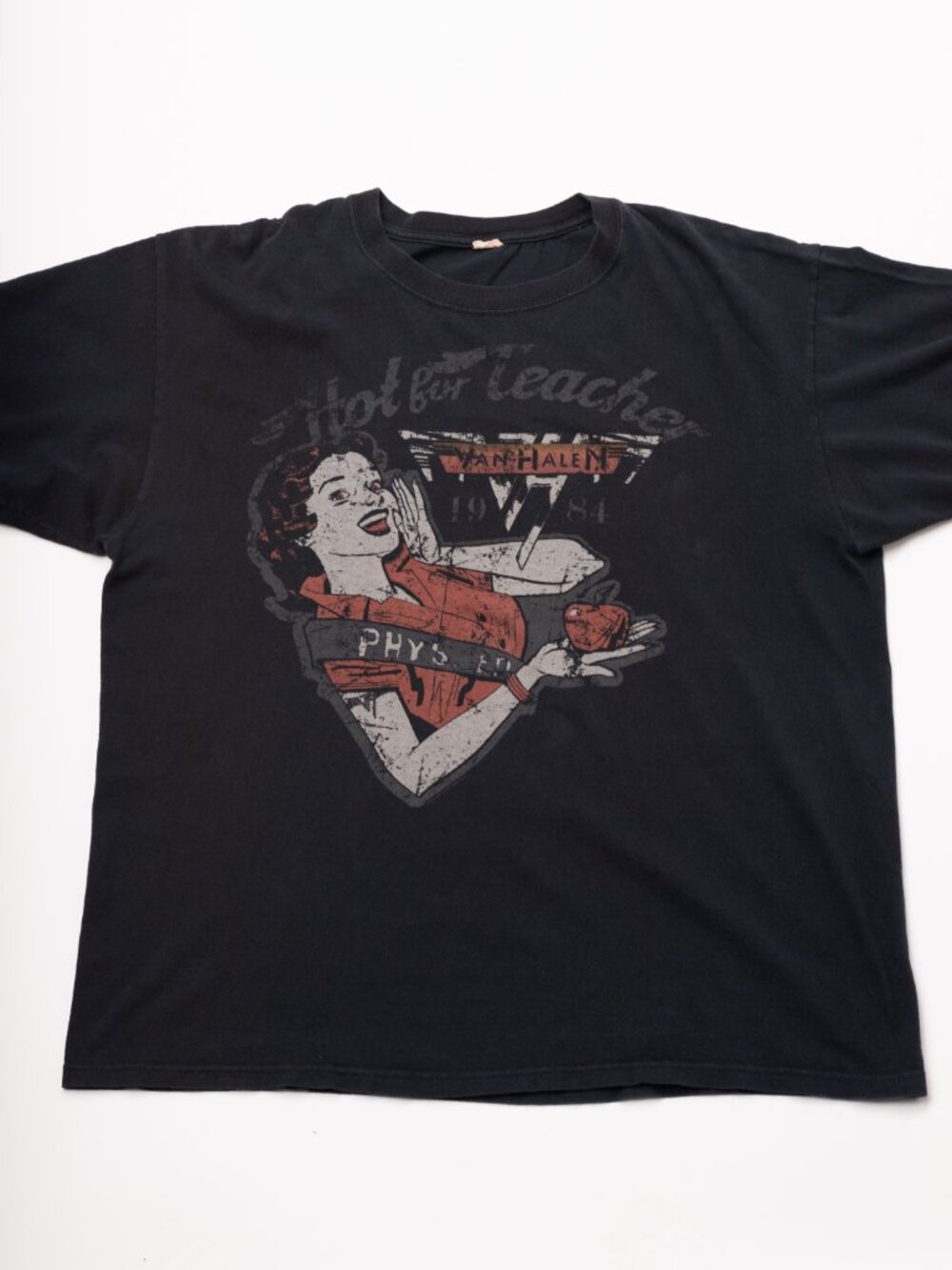 VTG 90s Van Halen Hot For Teacher Graphic Band T-Shirt Hard Rock Indie Sleaze XL